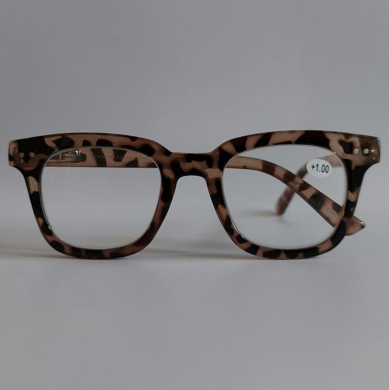Natkalet Matte Black & Colorful Reading Glasses
