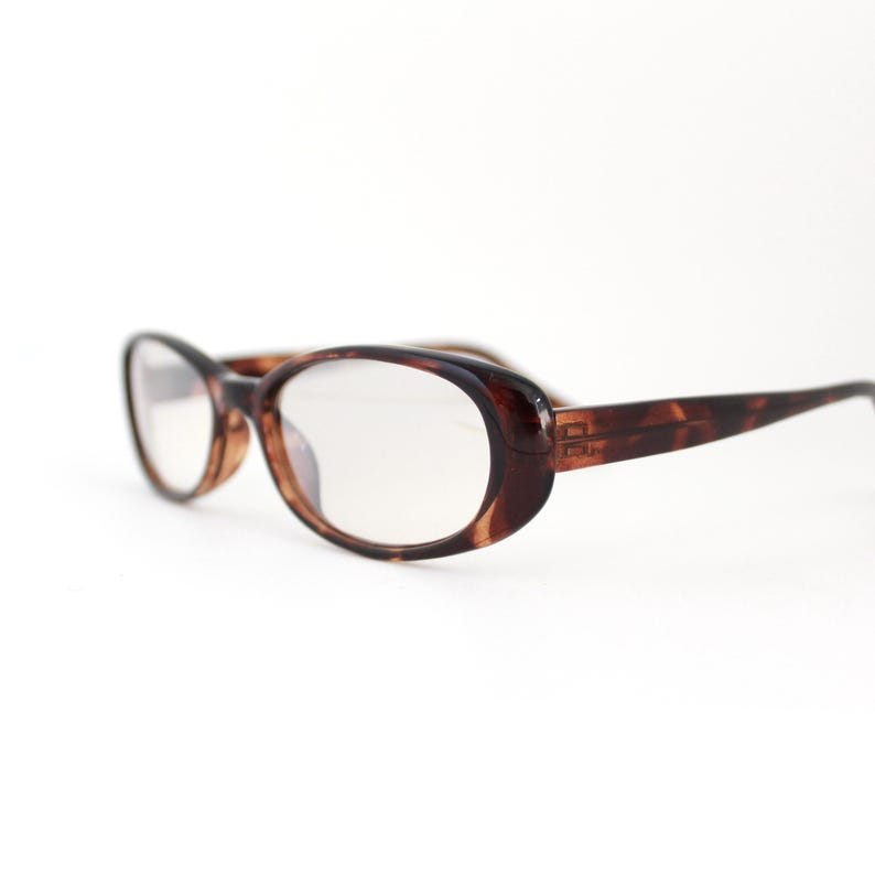 Natkalet Vintage Tortoise Oval Retro Glasses