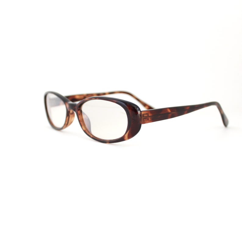 Natkalet Vintage Tortoise Oval Retro Glasses