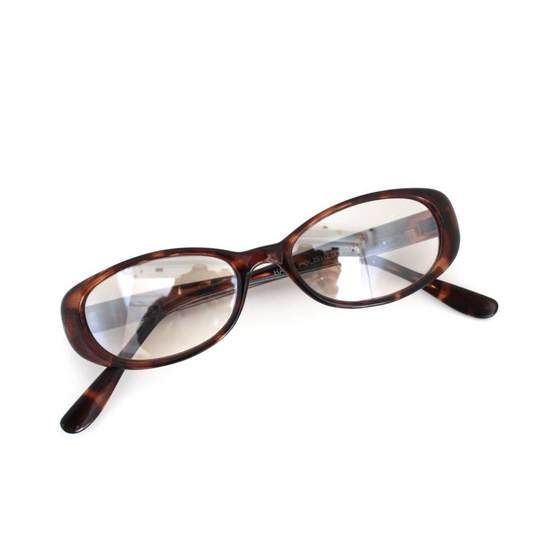 Natkalet Vintage Tortoise Oval Retro Glasses