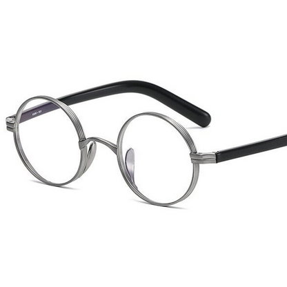 Natkalet Vintage Premium titanium round glasses frame Handmade Frames - Retro eyewear