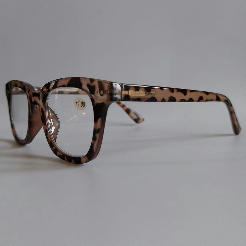 Natkalet Matte Black & Colorful Reading Glasses